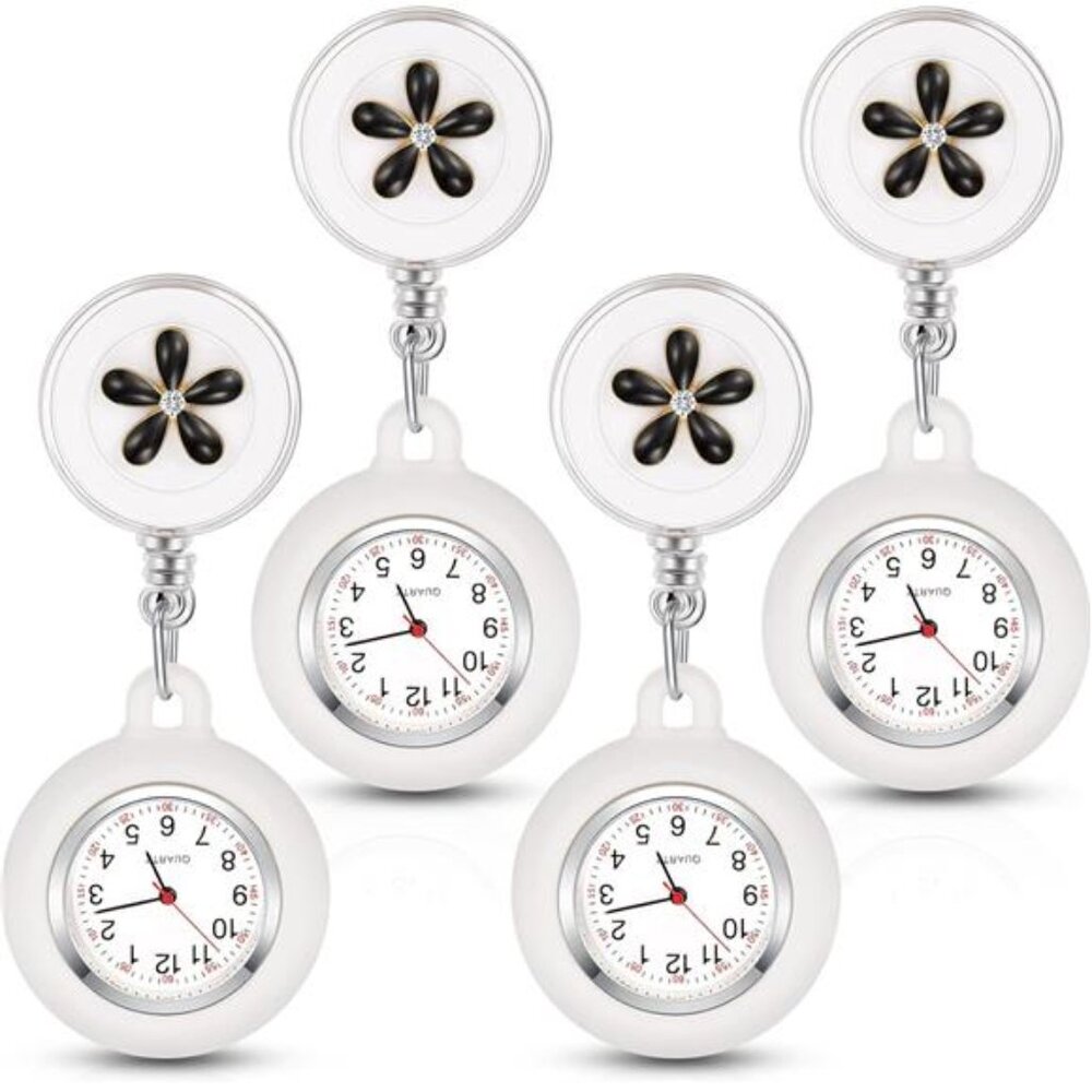Nurse Watch for Nurses Doctors Nurse Watch Brooch Fob Pocket Watch Digital Watch